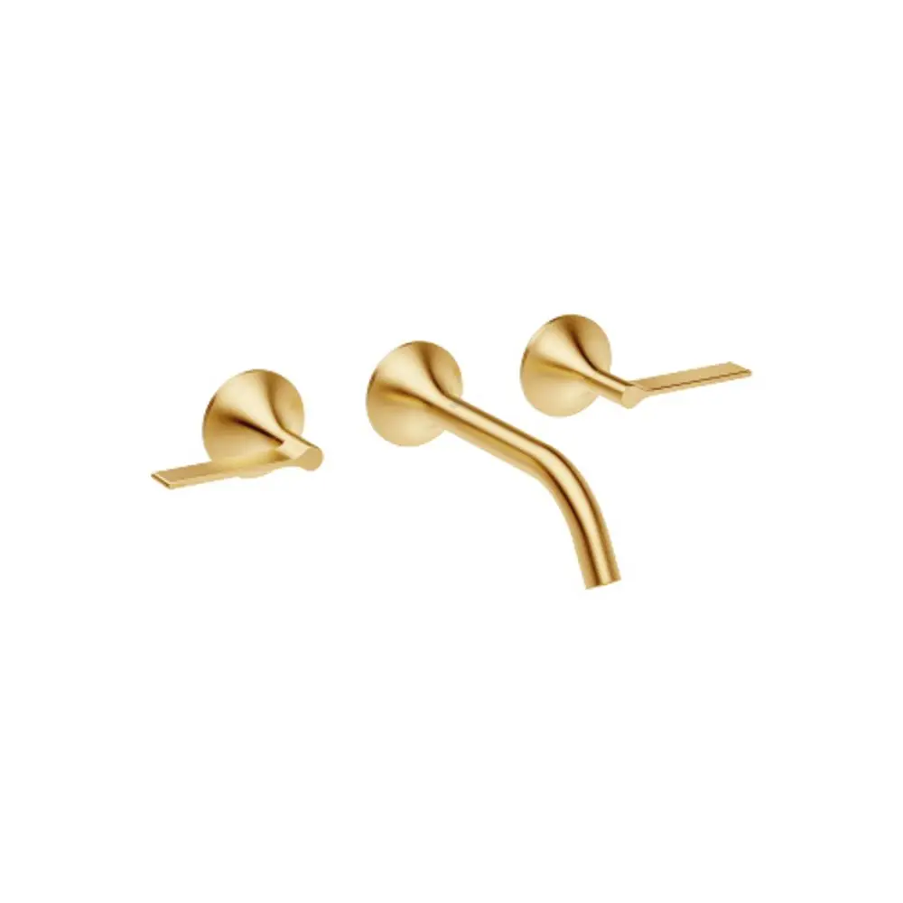 DORNBRACHT Waschtisch-Wandbatterie ohne Ablaufgarnitur VAIA 36712819 Messing gebürstet (23kt Gold), 36712819-28 Galeriebild 1